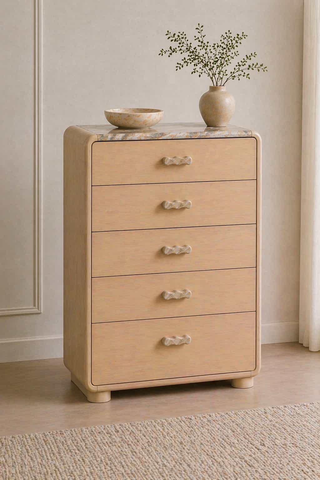 Rove 5-Drawer Chest angle thumbnail 2