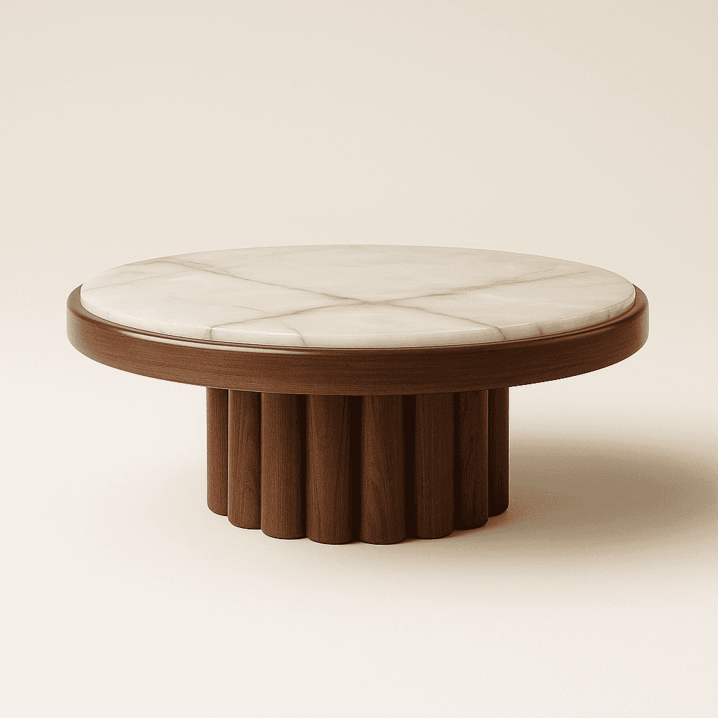 Walmarble Coffee Table angle thumbnail 1