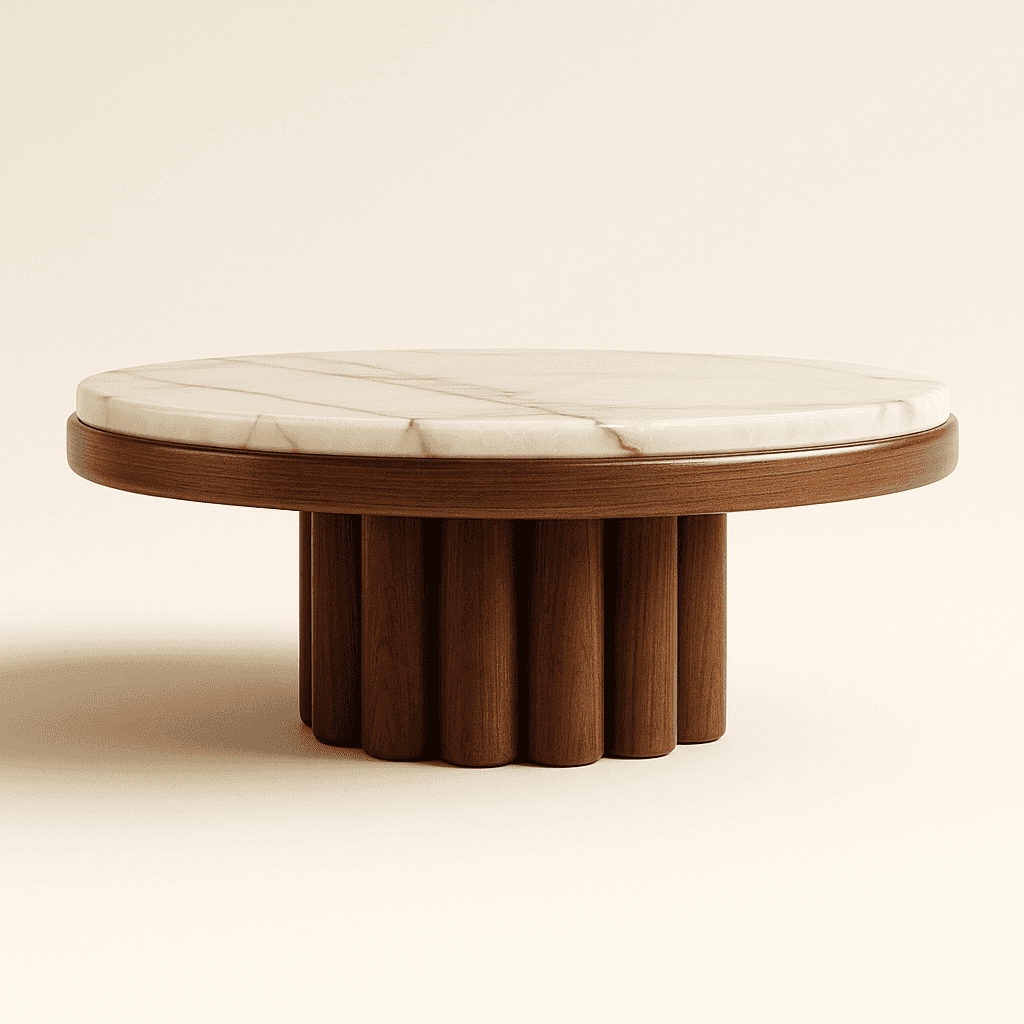 Walmarble Coffee Table angle thumbnail 3