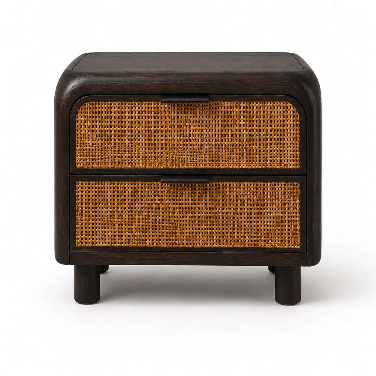 Riva Cane Nightstand — view 1