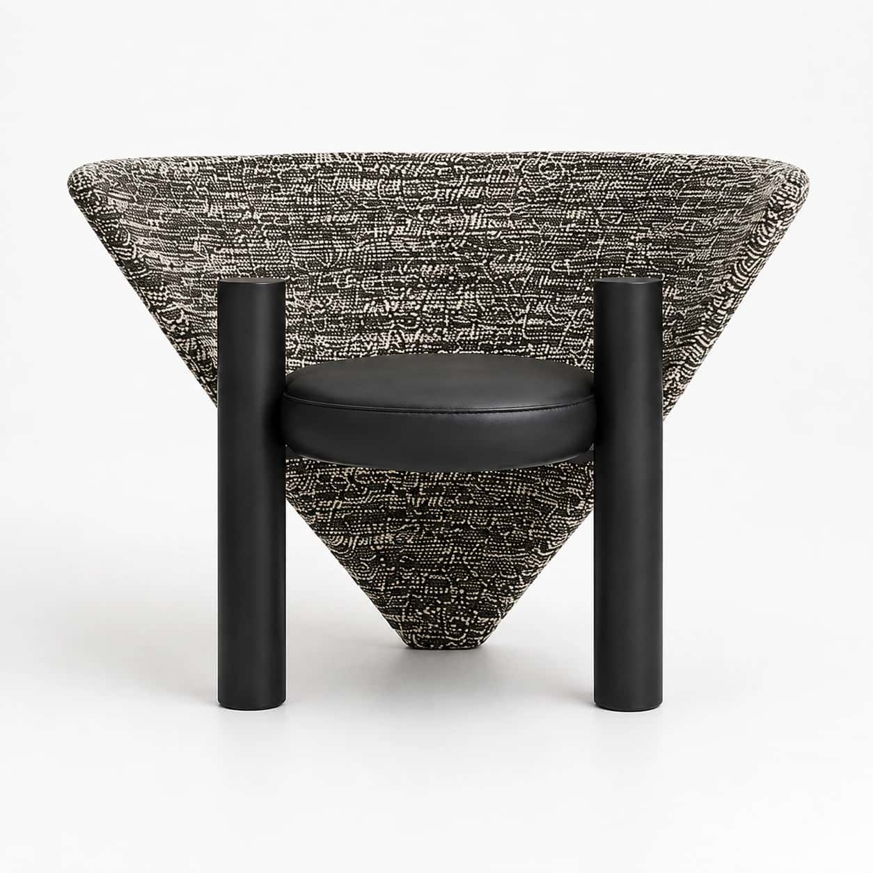 Astra Sculptural Accent Chair — view 1