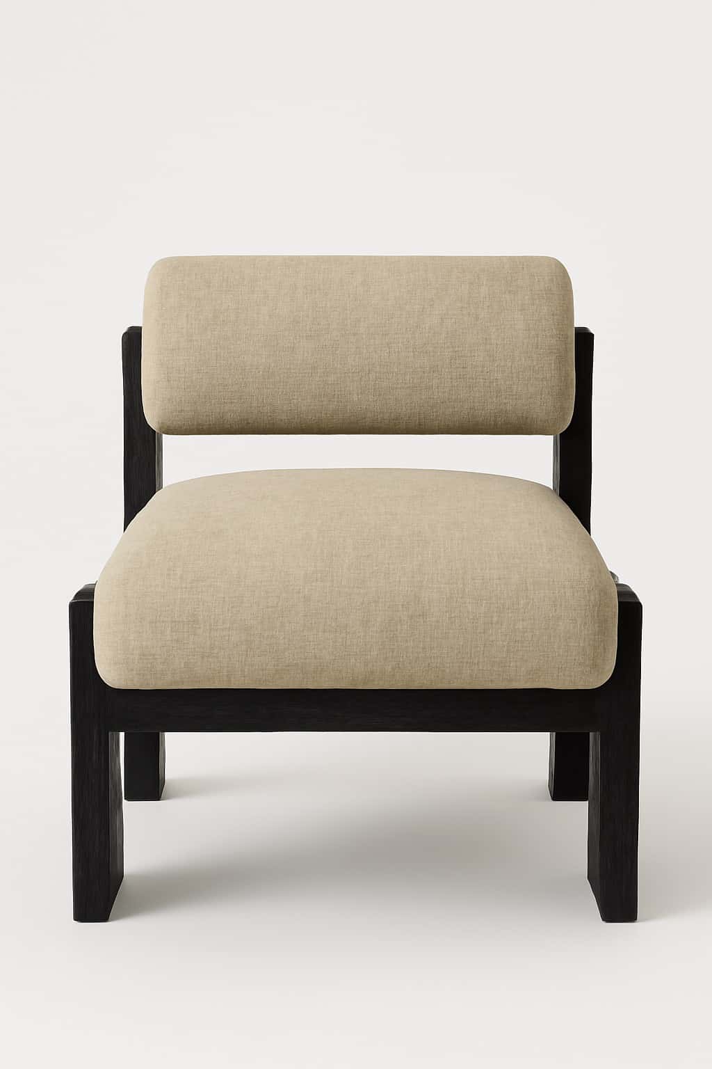 Monarch Sandblasted Oak Lounge Chair angle thumbnail 2