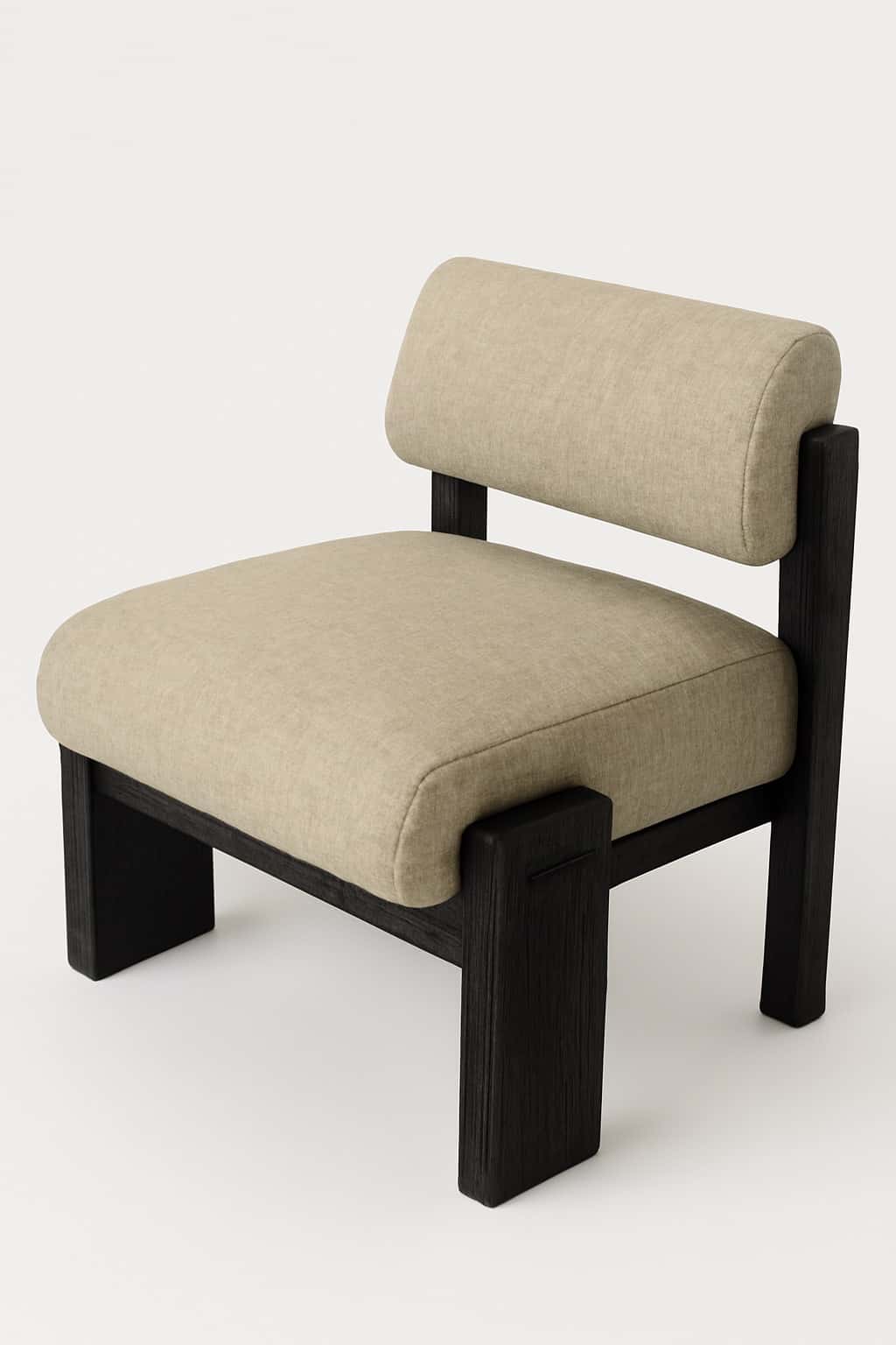 Monarch Sandblasted Oak Lounge Chair angle thumbnail 4