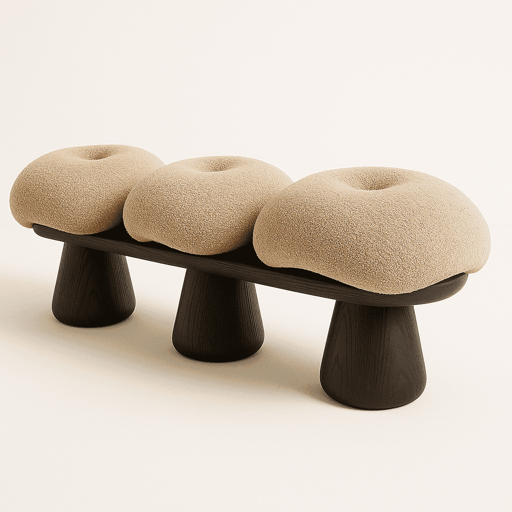 Forma Lounge Bench angle thumbnail 2