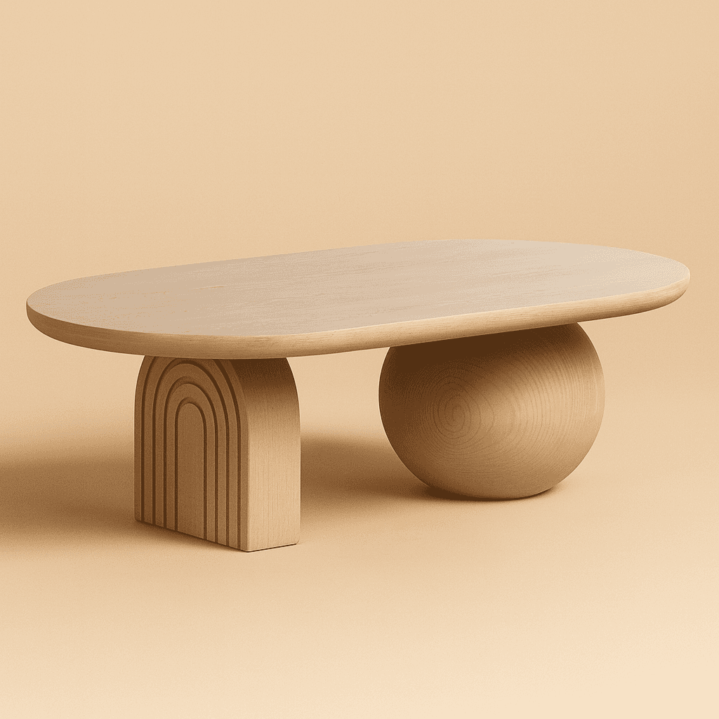 Luna Arc Coffee Table angle thumbnail 1