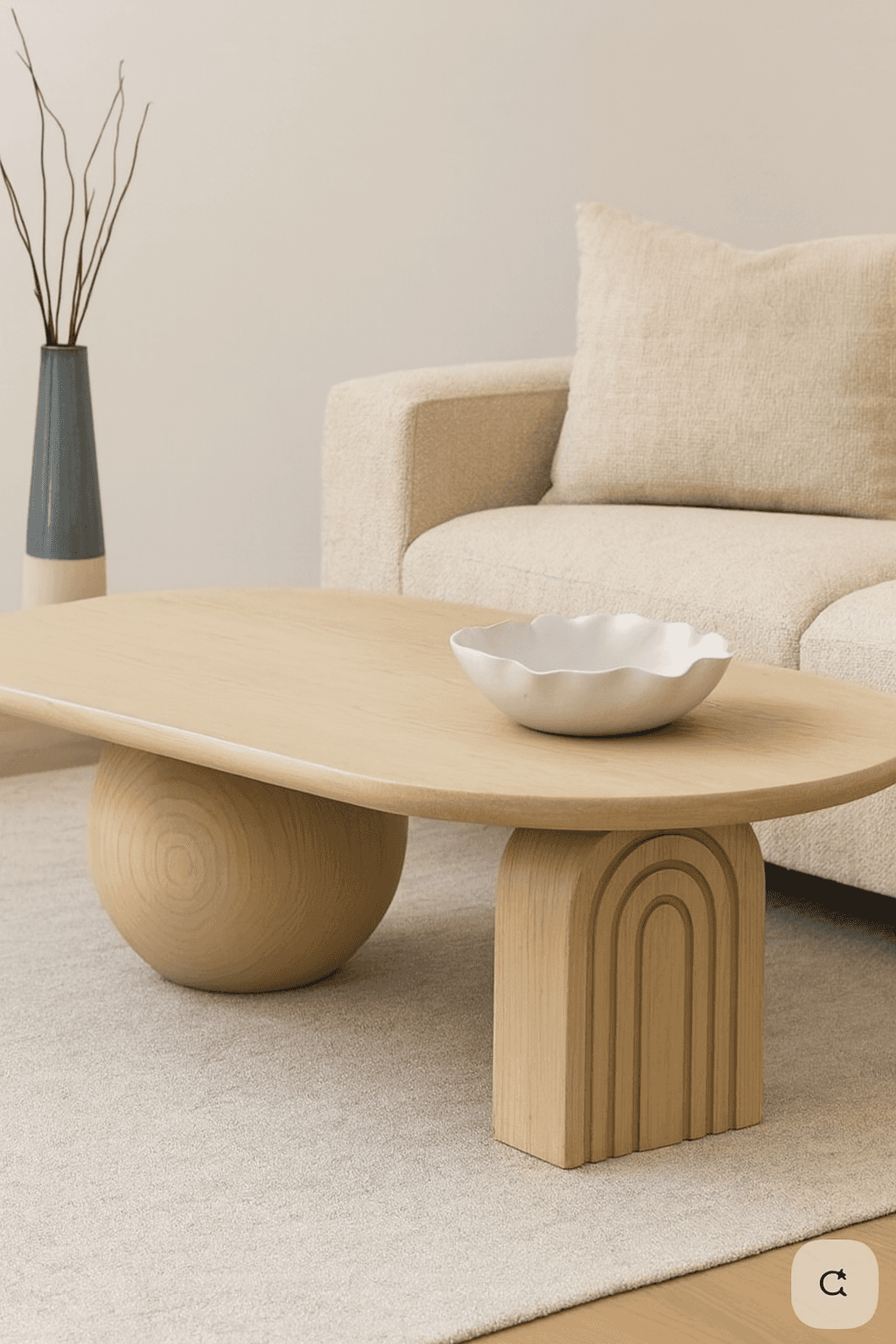 Luna Arc Coffee Table angle thumbnail 3