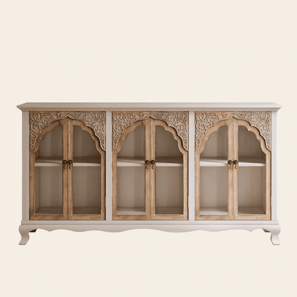Seraphina Carved Arch Sideboard — view 1