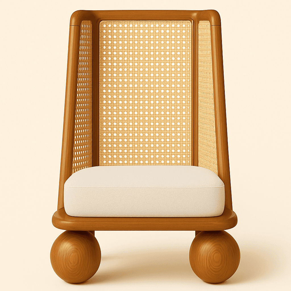 Saanjh Lounge Chair angle thumbnail 1