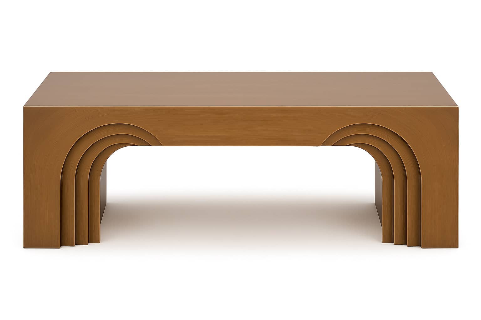 Modern Arch Bronze Coffee Table – Sculptural Statement Piece for Luxury Living - 2