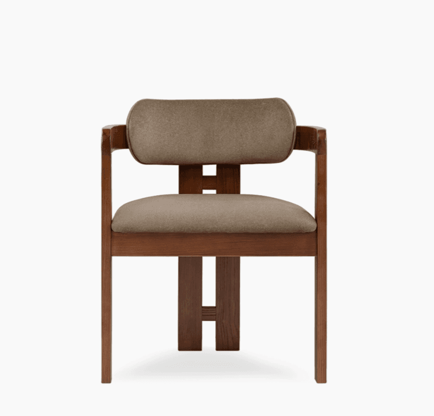 Classic Curved Back Dining Chair - 2