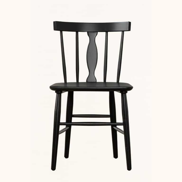 Spindle Back Dining Chair - 1
