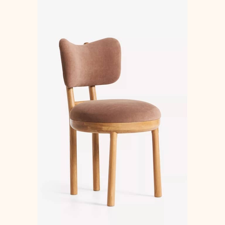 Sora Velvet Seat Dining Chair - 1