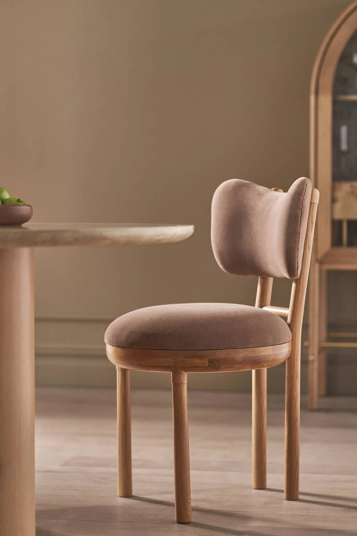 Sora Velvet Seat Dining Chair - 2