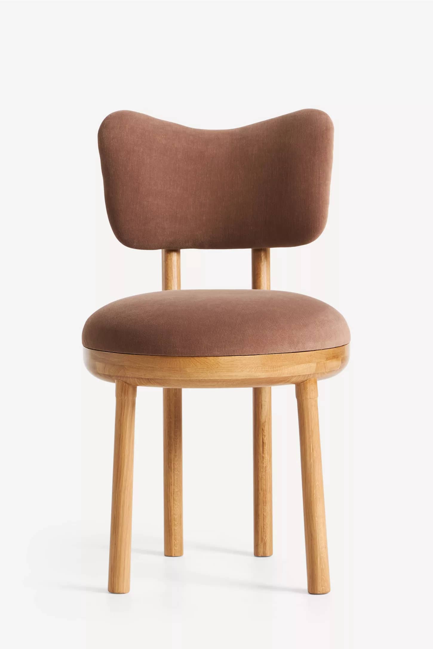 Sora Velvet Seat Dining Chair - 3
