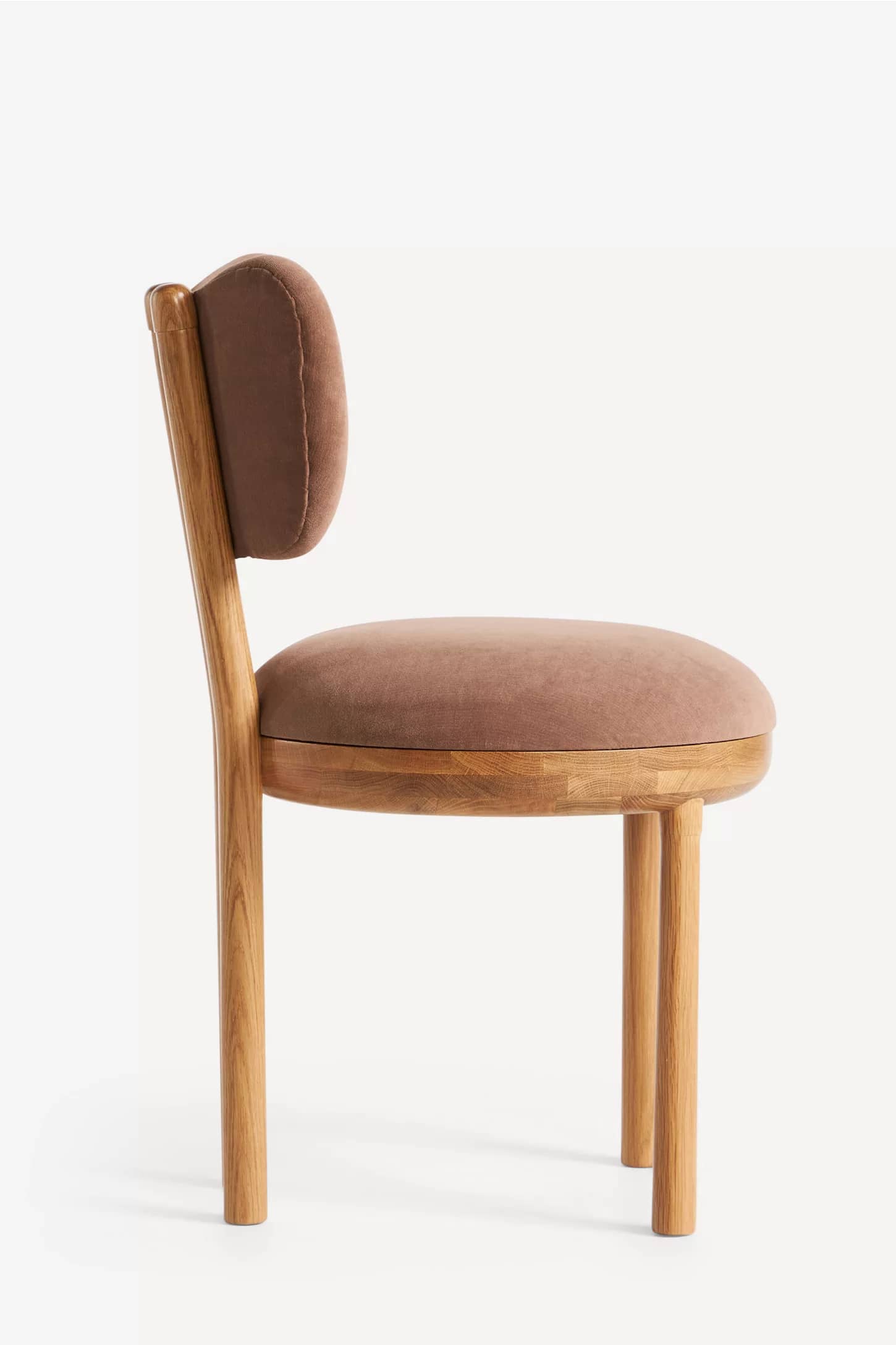 Sora Velvet Seat Dining Chair - 4