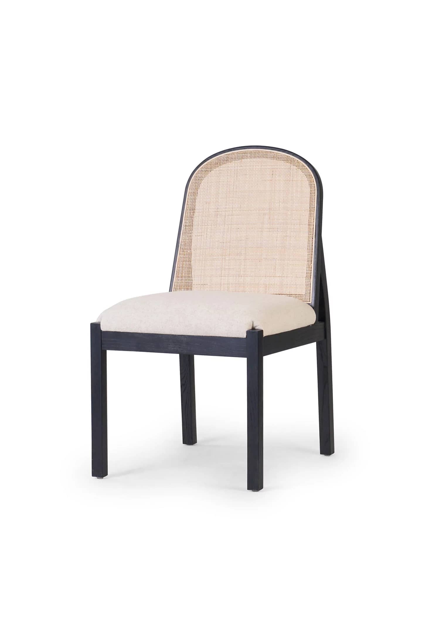 Rattan Back Dining Chair - 2