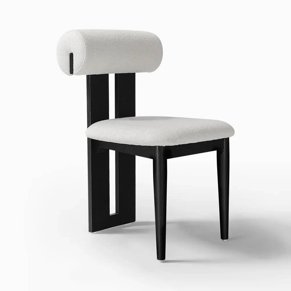Cozy Bouclé Dining Chair - 2