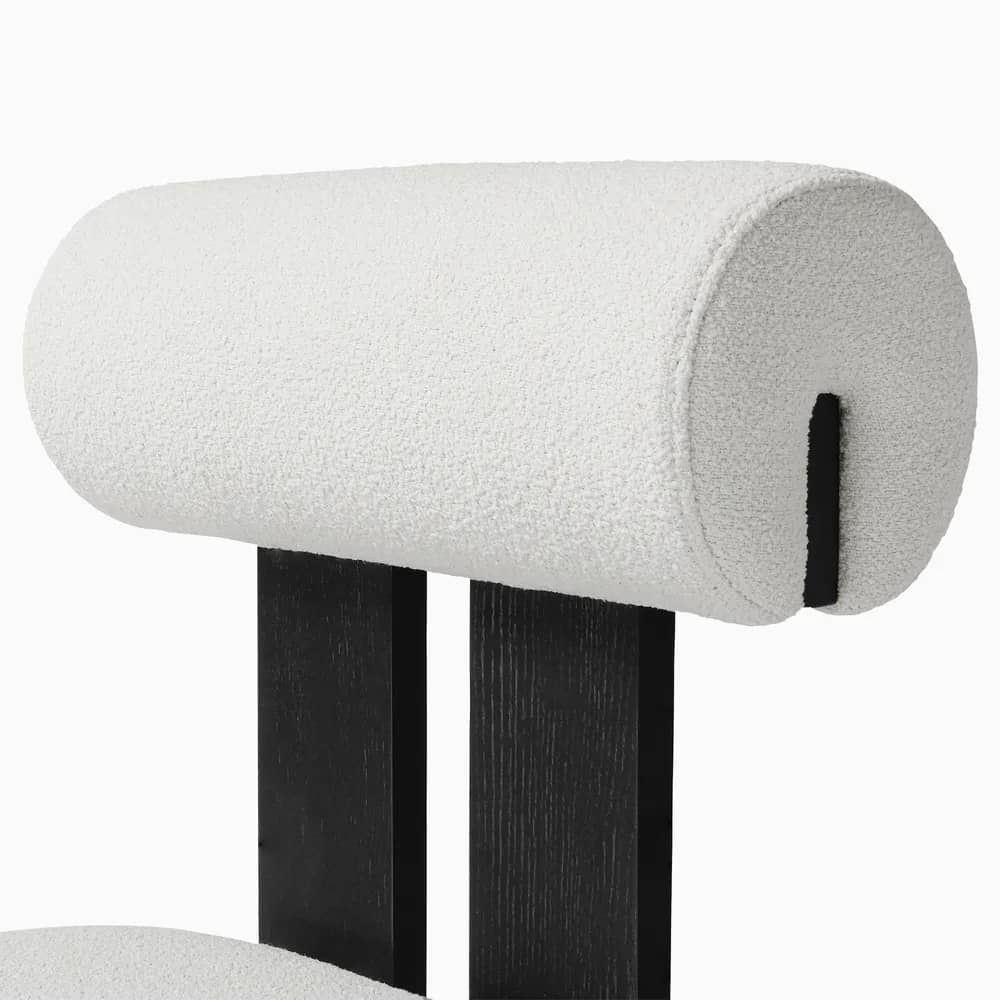 Cozy Bouclé Dining Chair - 4