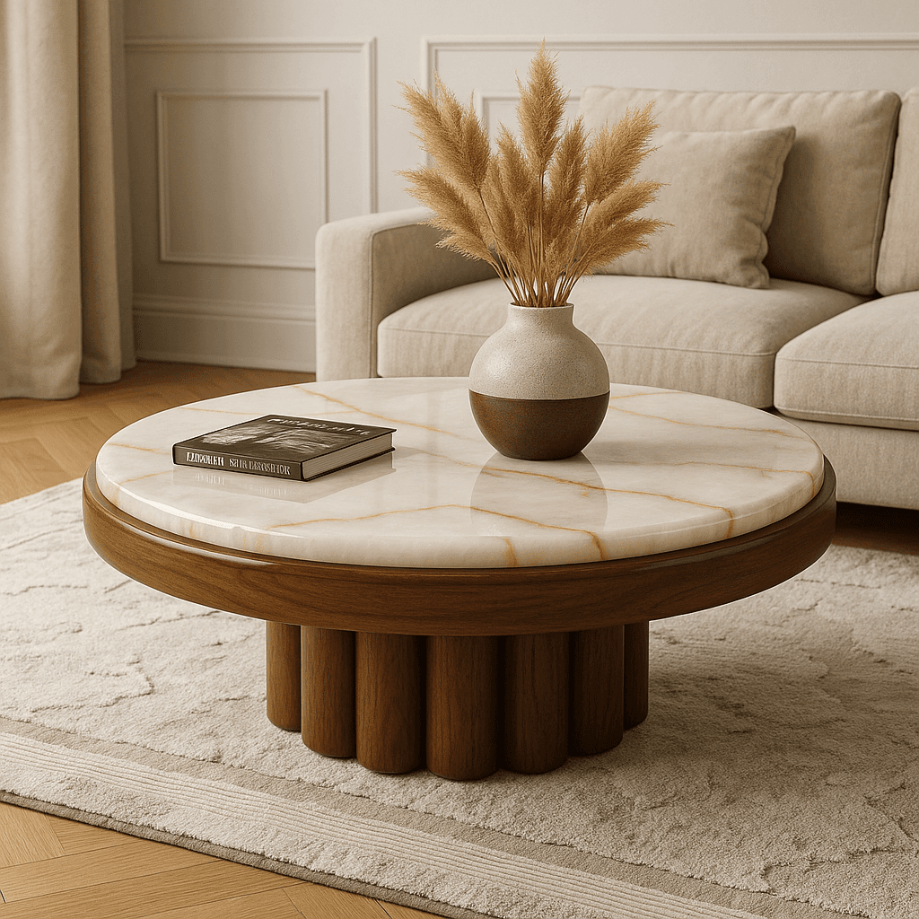 Walmarble Coffee Table - 2