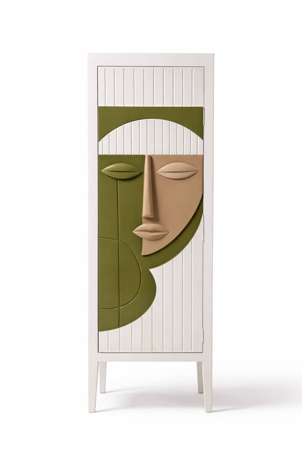 Abstract Face Cabinet - 2