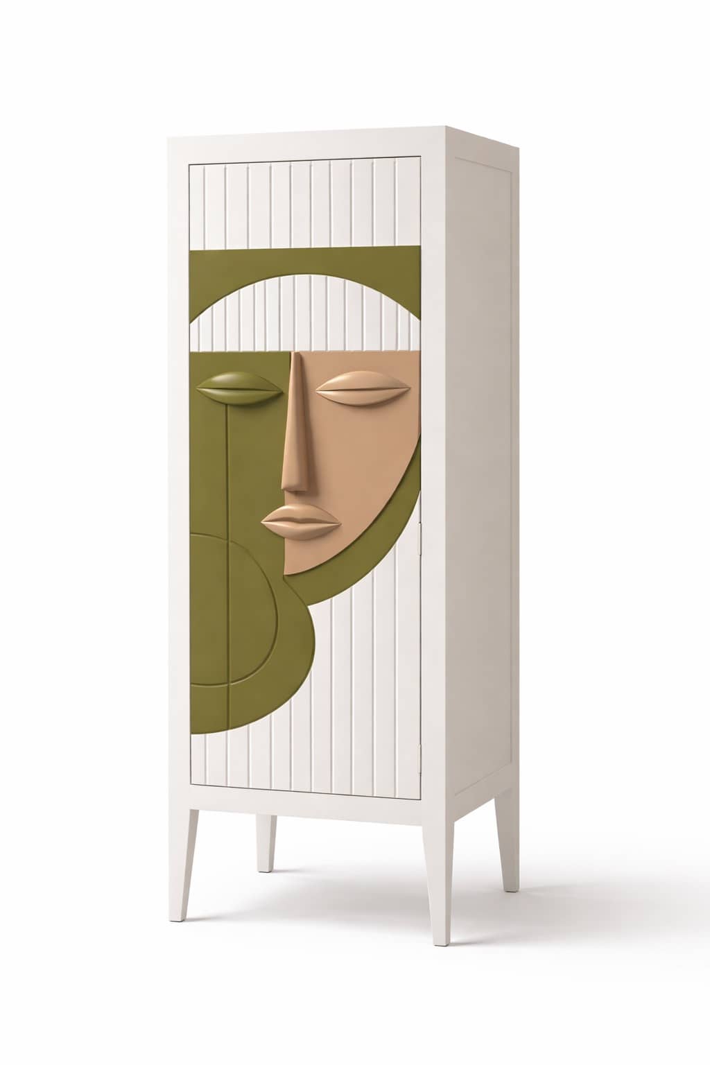Abstract Face Cabinet - 3