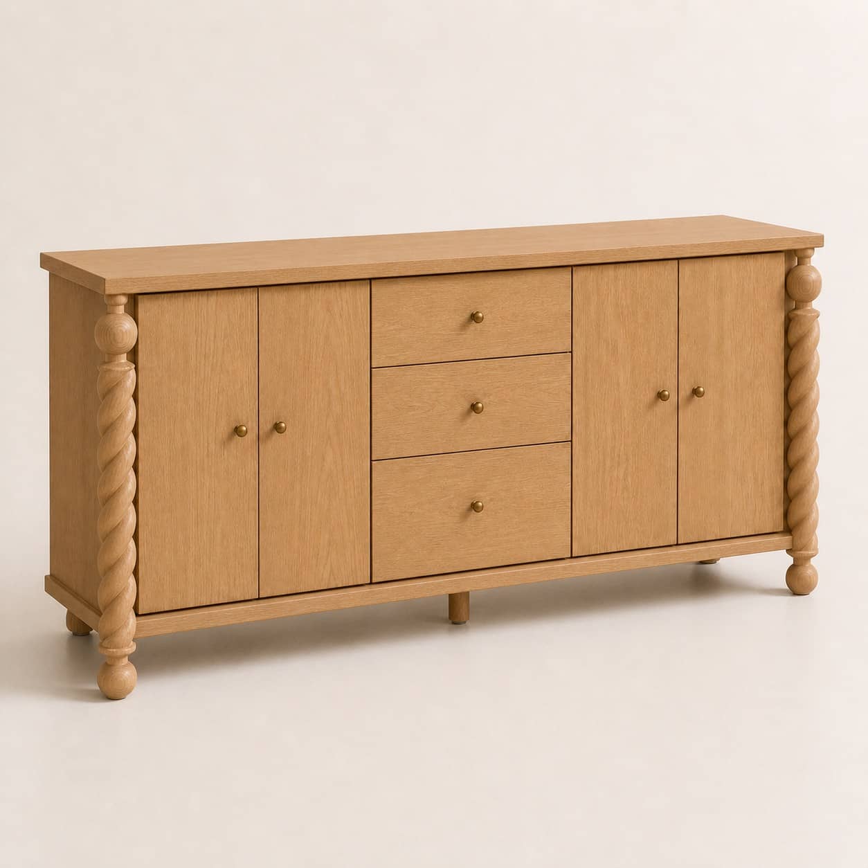 Spindle — Hand-Turned Oak Sideboard | 180 cm - 3