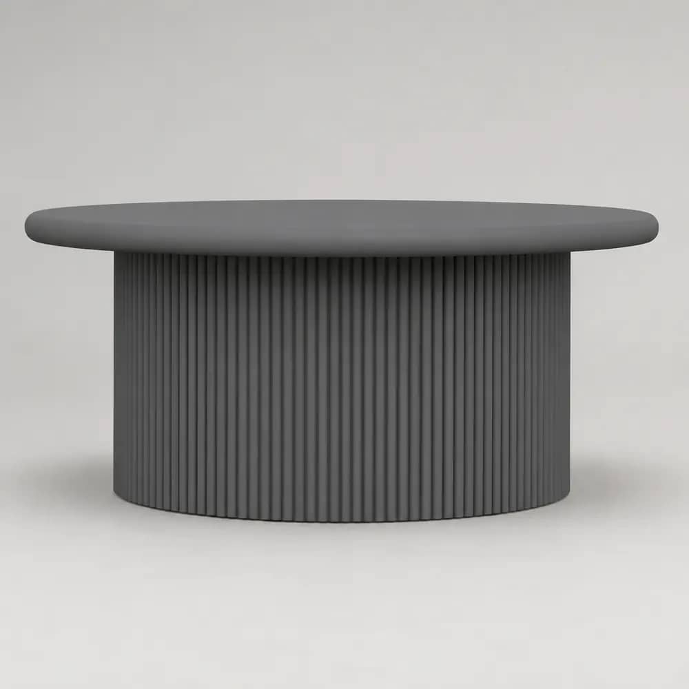 Solenne Fluted Coffee Table - 5