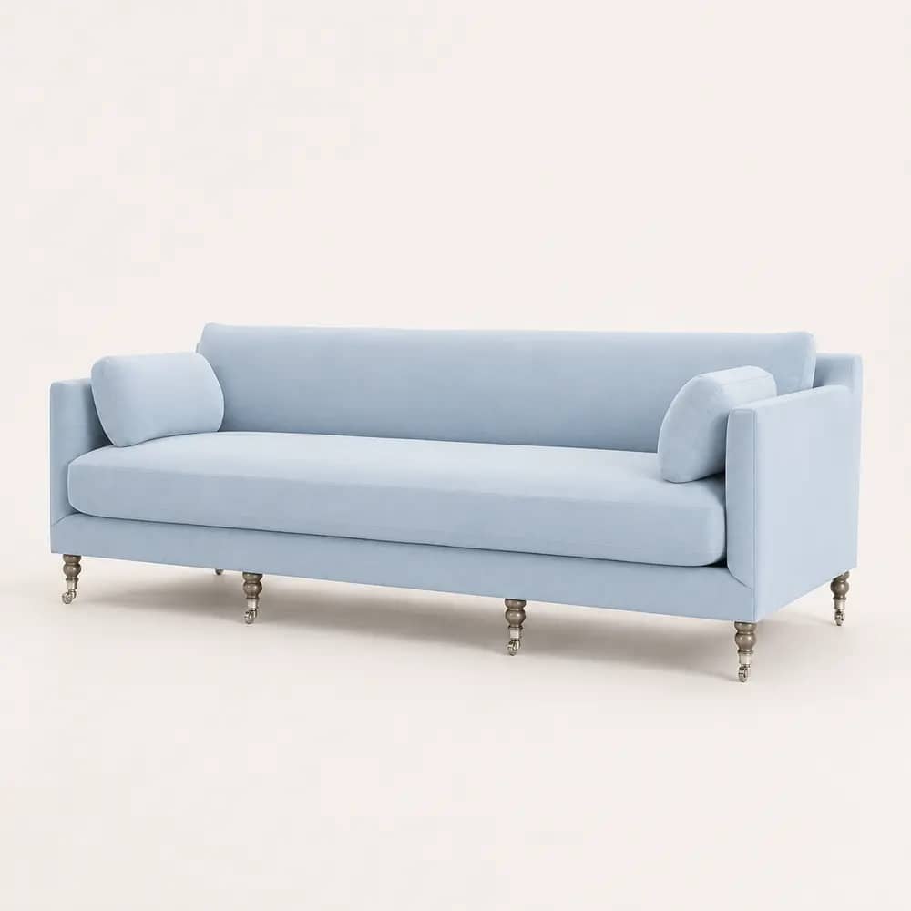 Elara Classic Upholstered Sofa - 1