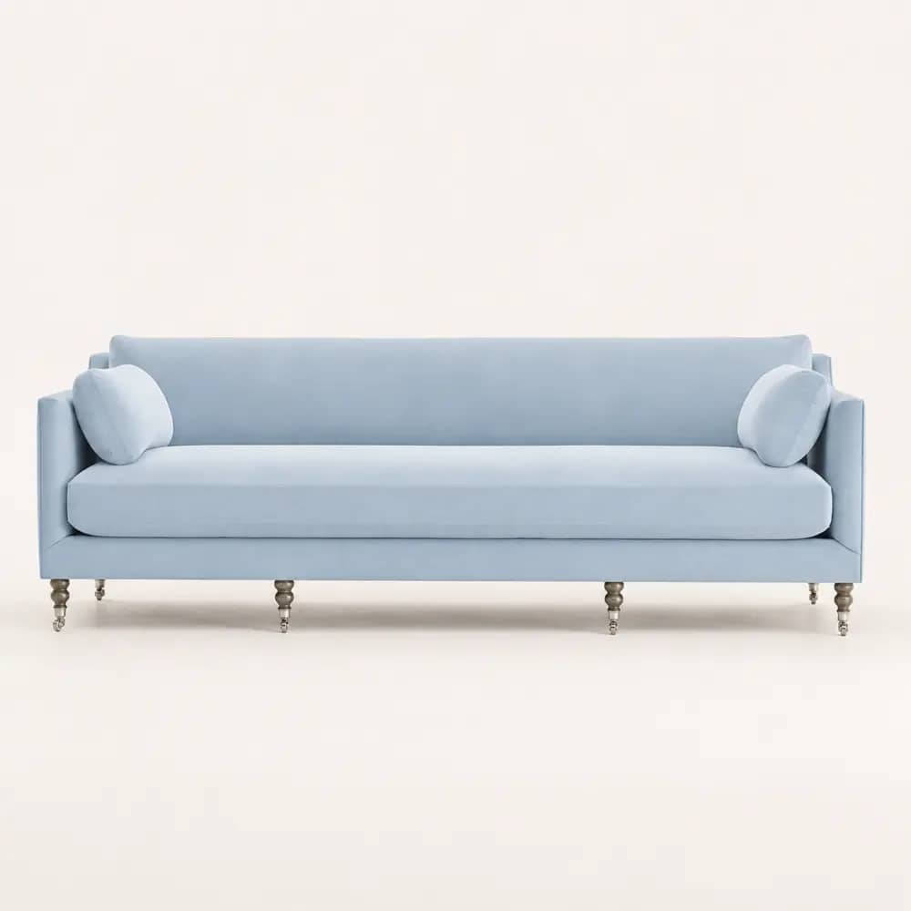 Elara Classic Upholstered Sofa - 3