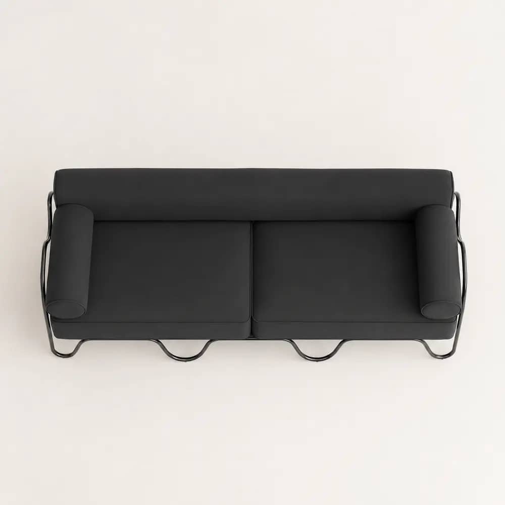 Arco Loop Upholstered 3-Seater Sofa - 5