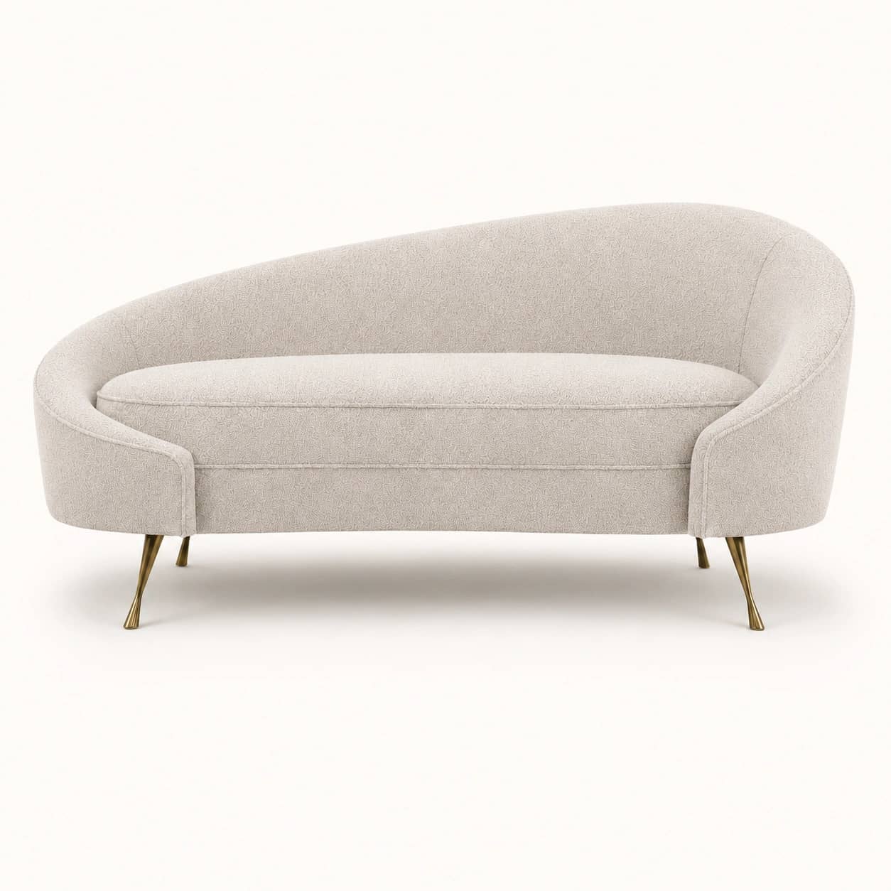 Aurelia Asymmetric Curved Sofa - 1