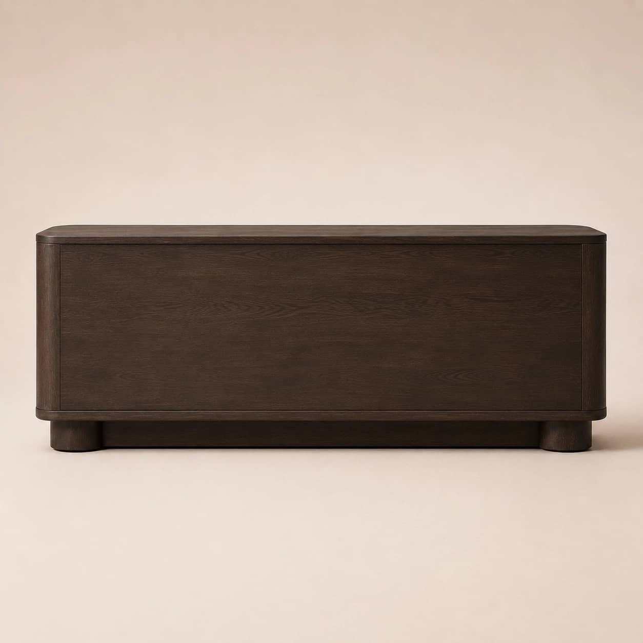 Nocturne Hand-Carved Dark Wood Sideboard - 4