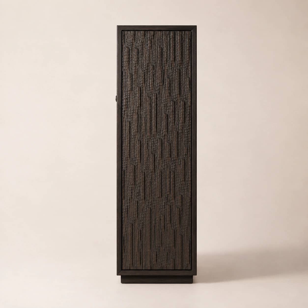 Arvello Hand-Carved Tall Storage Cabinet - 3