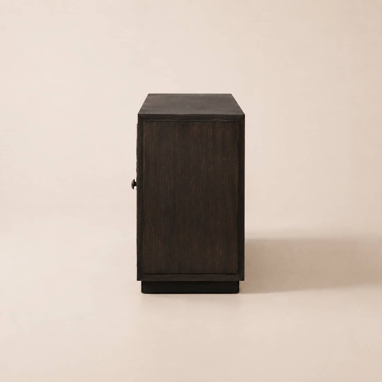 Varello Hand-Carved Dark Wood Sideboard - 4