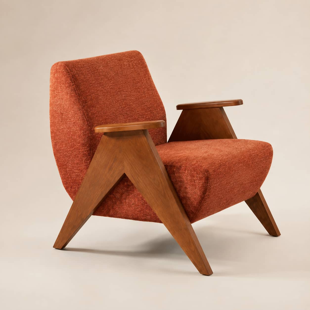 Terranova Terracotta Lounge Chair - 2