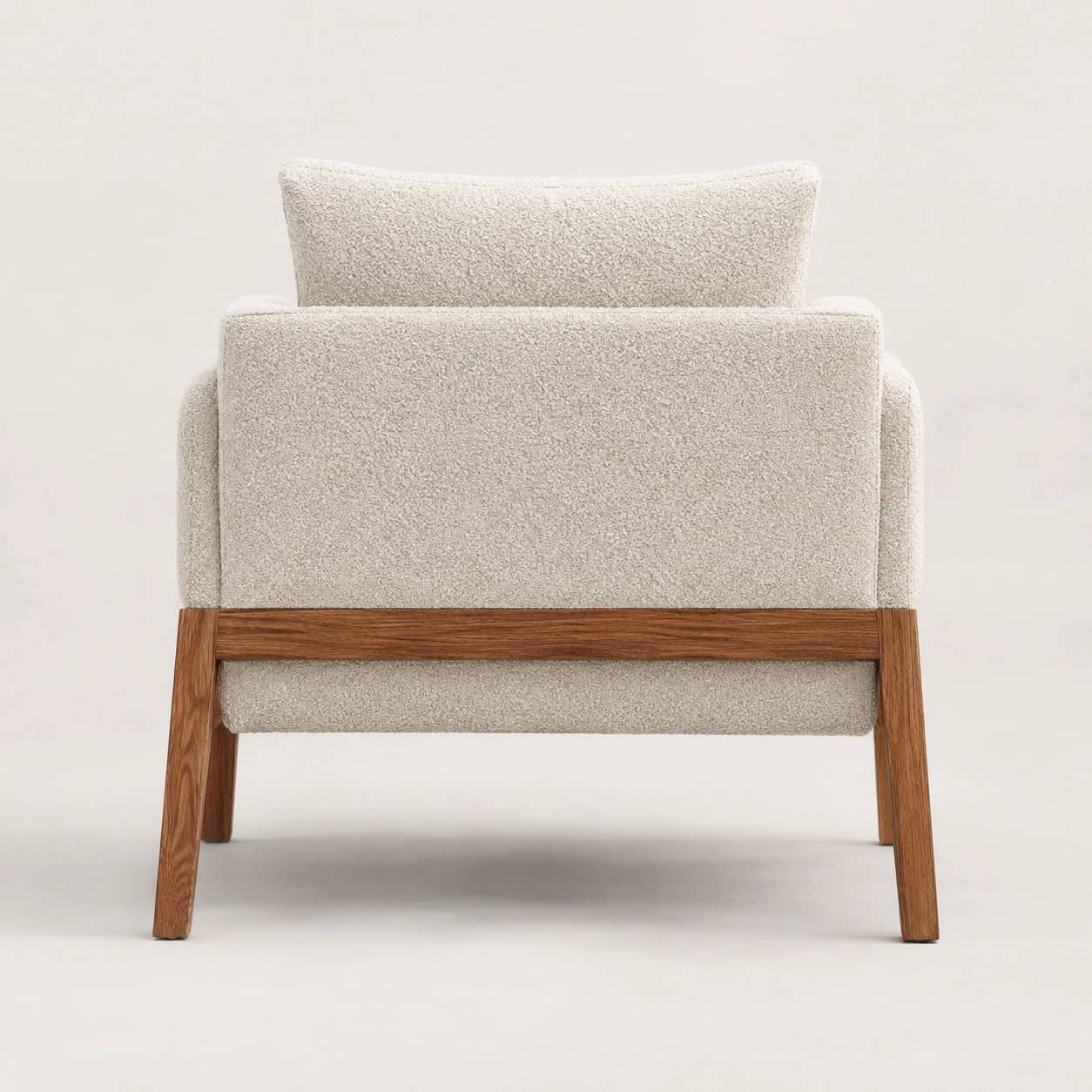 Velmora Upholstered Wood Lounge Chair - 3