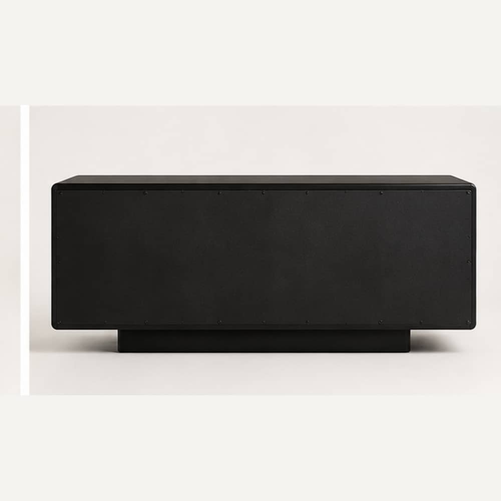 Arden Wave Sculptural Black Sideboard - 2