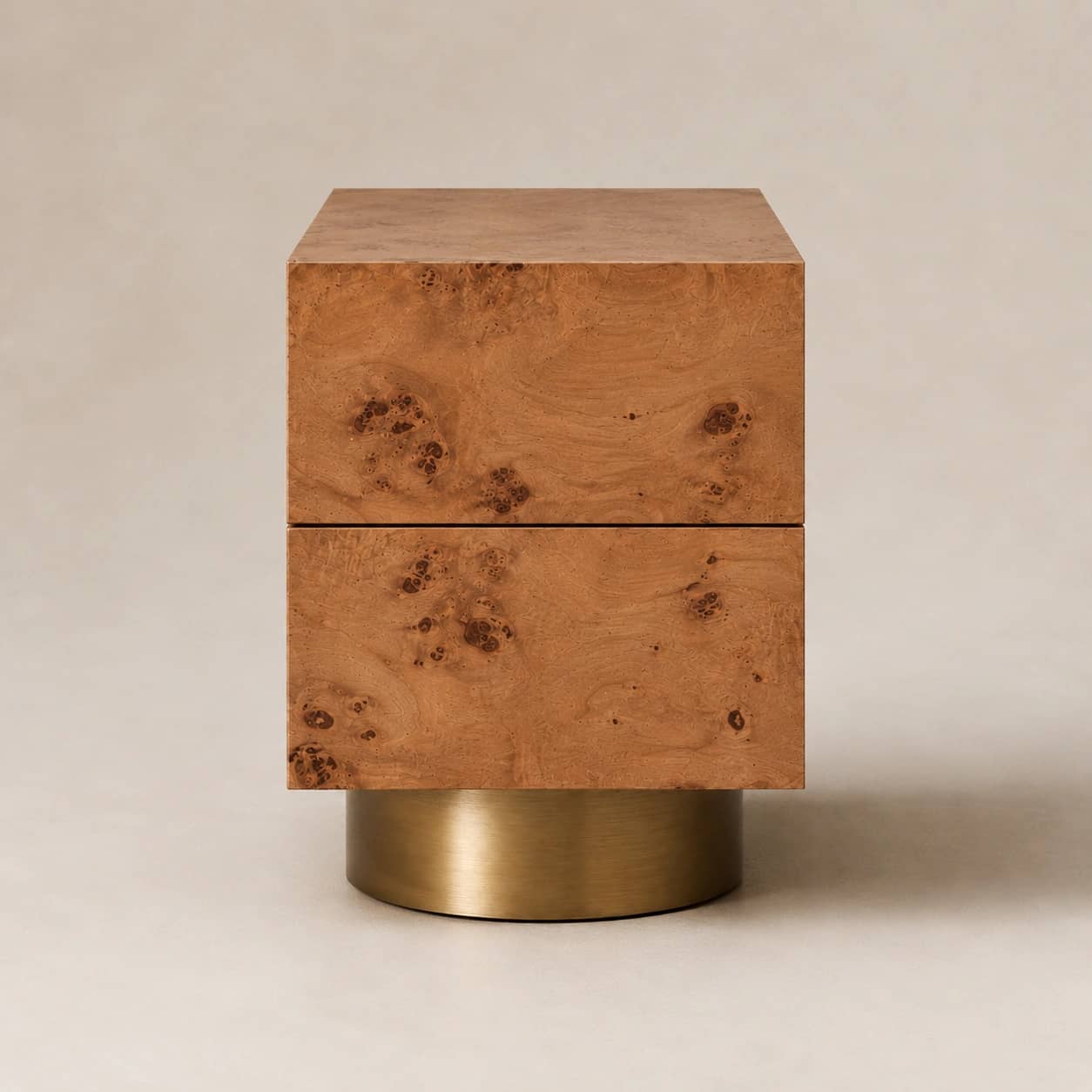 Aurelia Burl Wood Nightstand - 4