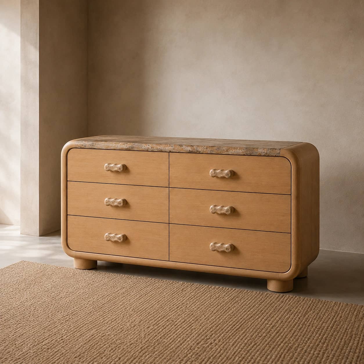 Nivara Six-Drawer Dresser - 3