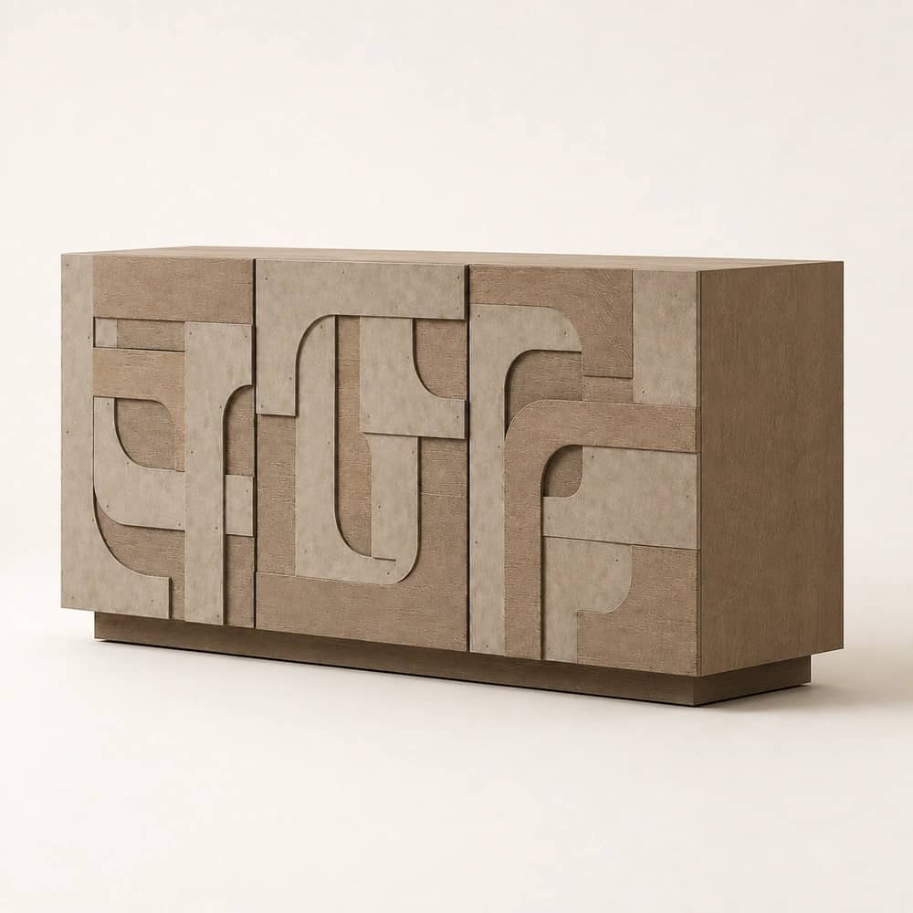 Lehar Relief Sideboard - 2
