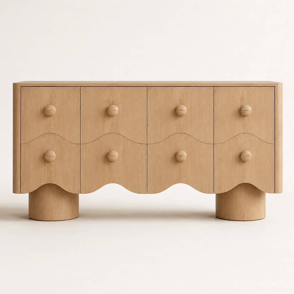 Lehar Scallop  Sideboard - 1