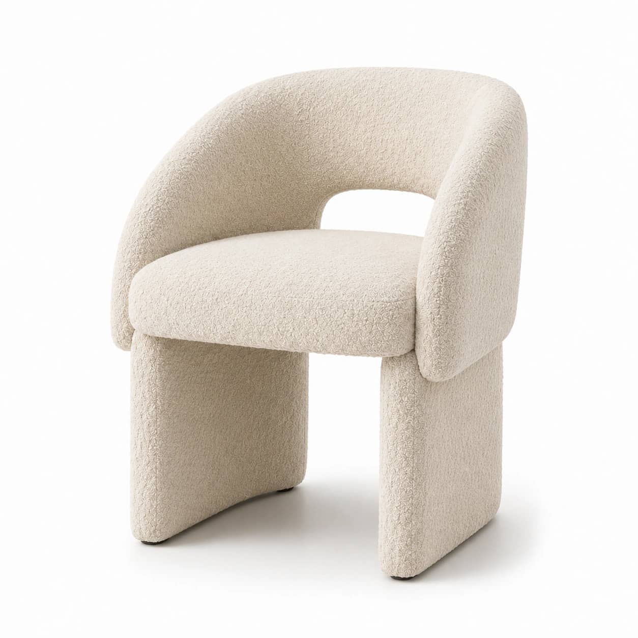 Sukoon Bouclé Dining Chair - 2