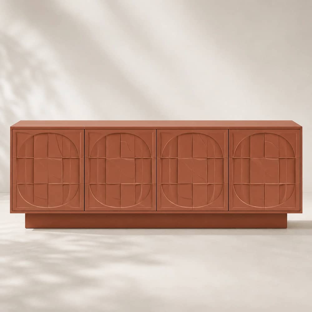 Aaroh Sculpted Relief Sideboard - 1