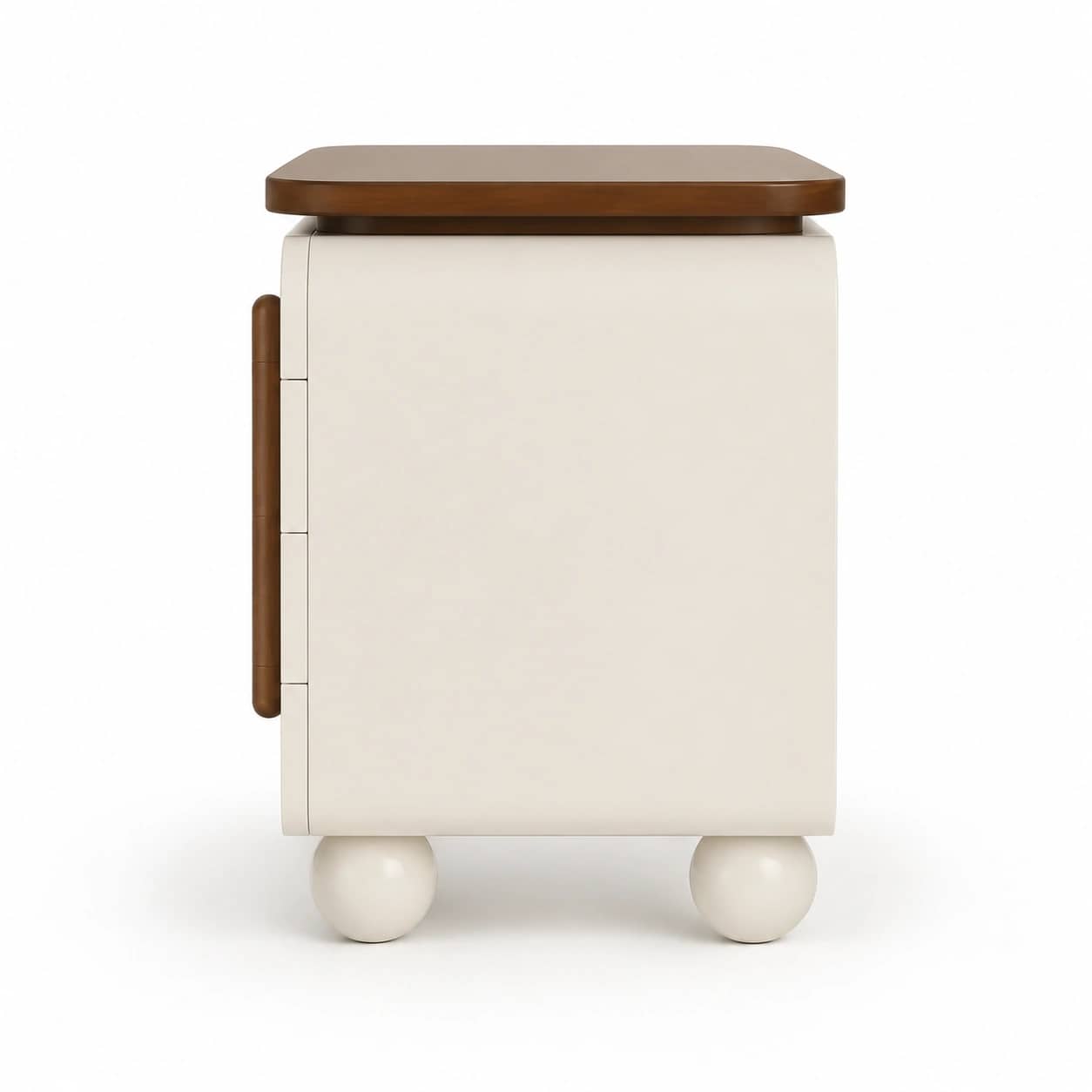 Elara Rounded Cream Sideboard - 3