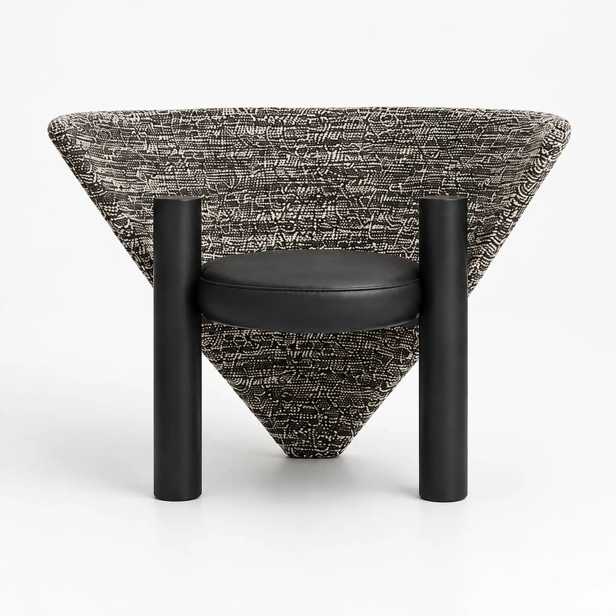 Astra Sculptural Accent Chair - 1