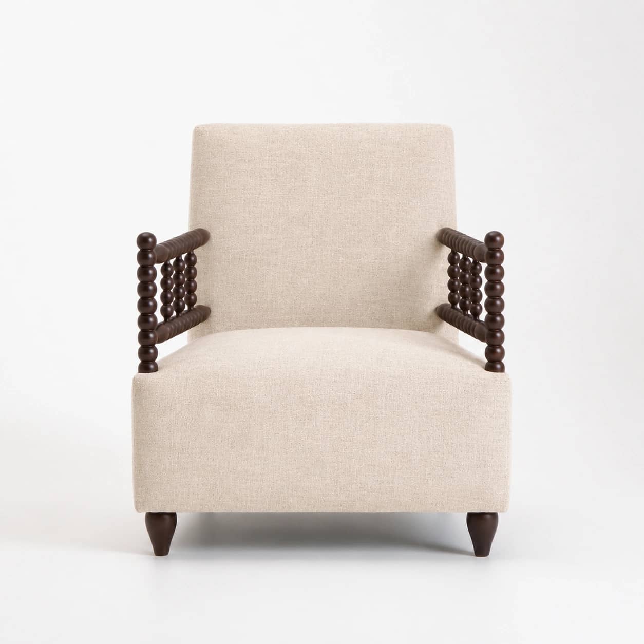 Aurelia Spindle Arm Lounge Chair - 1