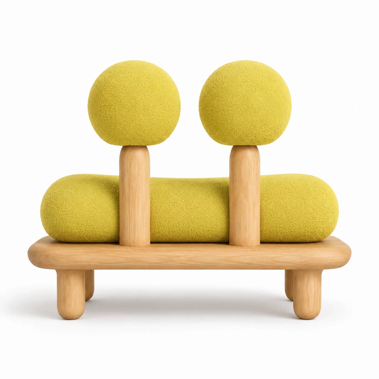 Milo Bubble Back Bench - 4
