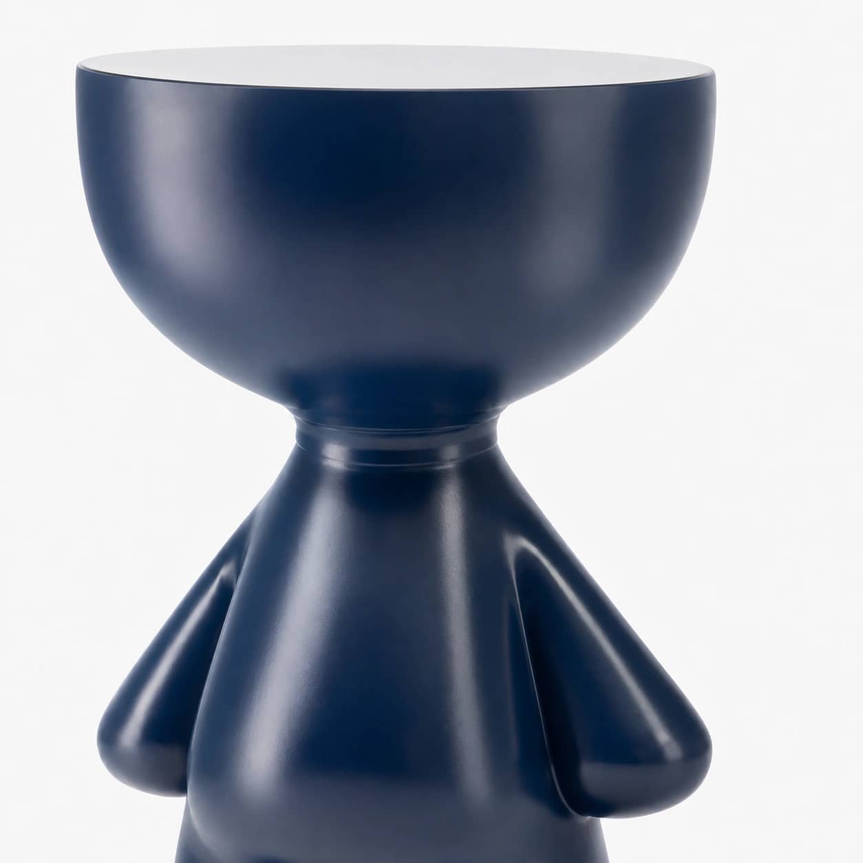 Bobo Navy Sculptural Side Table - 2