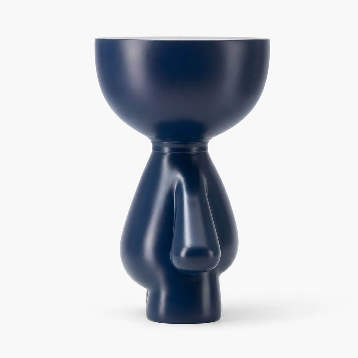 Bobo Navy Sculptural Side Table - 4