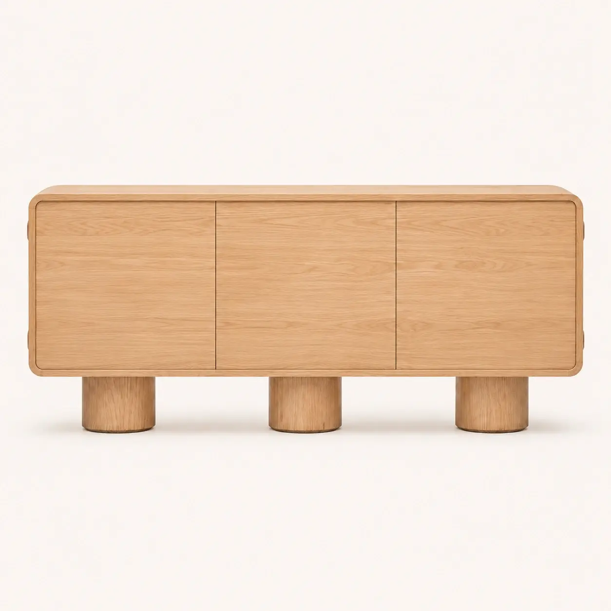 Aero Perforated Oak Sideboard - 4